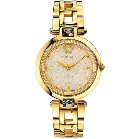 versace women's crystal gleam|women's crystal gleam 36.5mm quartz watch .